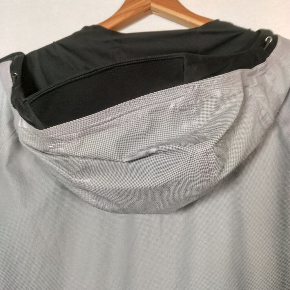 The North Face Jacket Men Medium Black Lightweight Hooded Dryvent BCG Gamma Logo - Picture 12 of 14